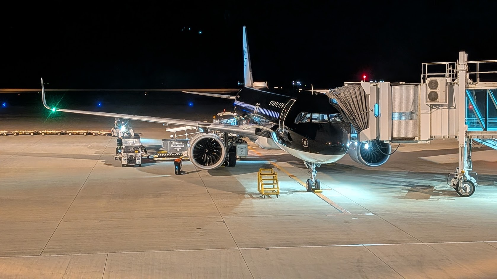 スターフライヤーの飛行機